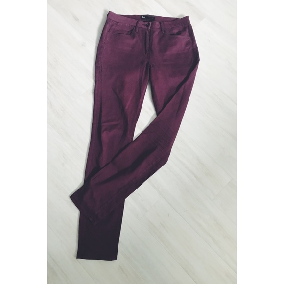 3x1 NYC Channel Seam Skinny Pants in Rum Raisin - Picture 3 of 8